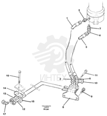 Hydraulic hose VOE 14053918 (2)