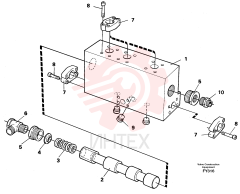 Operating valve