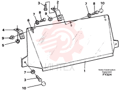 Sun visor VOE 14250507 (2)