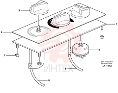 Switch panel VOE 14370358