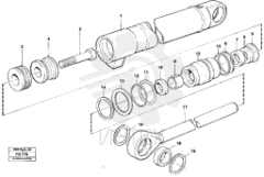 Гидроцилиндр VOE 14251910 (2)