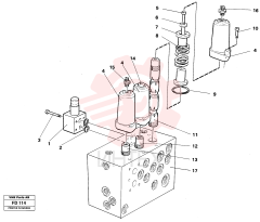 Pressure limiting valve VOE 14211238