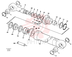 Sealing kit VOE 11999529