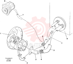 Suction hose VOE 14267933 (2)