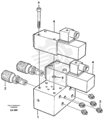 Valve body VOE 14243113 (2)
