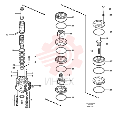 Direction valve VOE 14371352