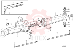 Track rod VOE 11705056
