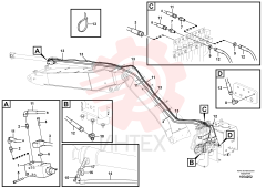 Sealing kit VOE 15167800 (5)