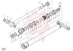 Dipper Arm Cylinder VOE 14502352