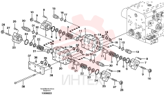 Hydraulic valve VOE 14382230