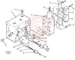 Valve body VOE 14253489 (2)