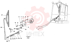 Wiper Motor VOE 4803421 (1)