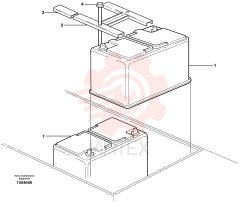 Батарея аккумуляторная VOE 8158063