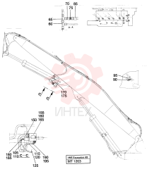 Hydraulic hose VOE 14247387