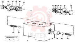 Hydraulic lock VOE 14048665