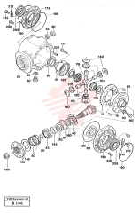 Spacer washer VOE 14214658