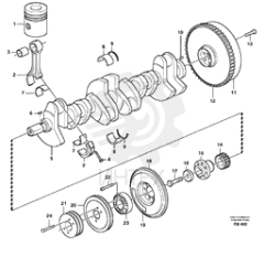 Big End Brg Kit VOE 270140
