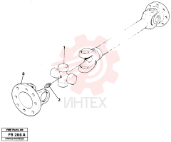 Вал карданный VOE 14249617 (2)