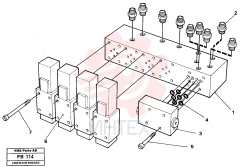 Valve body VOE 14243143 (1)