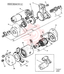 Starter Motor PJ 185086410