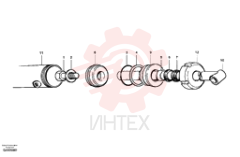 Гидроцилиндр VOE 12724605 (3)