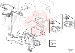 Cable harness VOE 12744047 (9)
