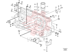 Crankcase VOE 20851922