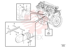 Starter motor VOE 20459062 (2)