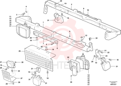 Support frame VOE 12748901 (1)