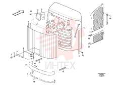 Protecting plate VOE 15021956