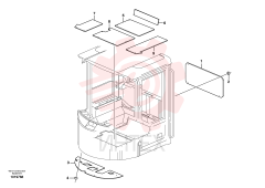 Rear panel VOE 11006308