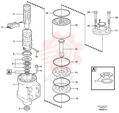 Sealing kit VOE 11701270 (1)