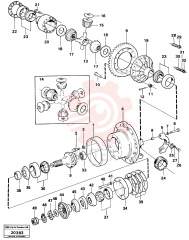 Center Housing VOE 4870459