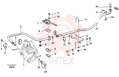 Flange nut VOE 13971098