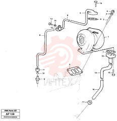 Flange screw VOE 946671 (1)