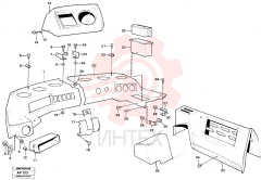Instrument panel VOE 11007477