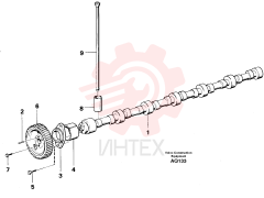 Распредвал VOE 8192784 (2)