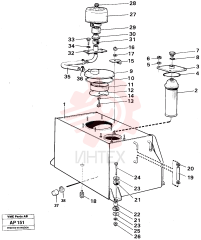 Винт шестигранник VOE 970978
