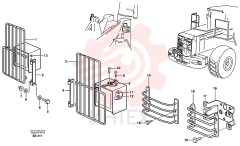 Flange lock nut