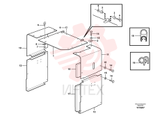 Flange lock nut