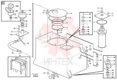 Flange lock nut