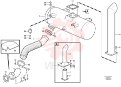 Rubber cushion VOE 11110276