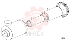 Air cleaner VOE 11110280 (1)