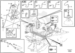 Cable harness VOE 11301790