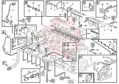 Cable harness VOE 20554258