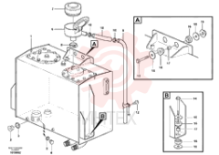 Hydraulic fluid tank VOE 11411910 (2)