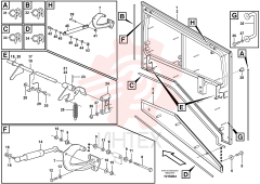 Lock brace VOE 969159
