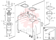 Hydraulic fluid tank