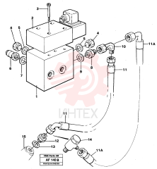 Sealing kit VOE 11993637