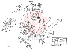 Lifting frame work VOE 11701037